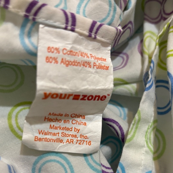 Colorful Circle Pattern Full Sheet Set - Picture 2 of 5